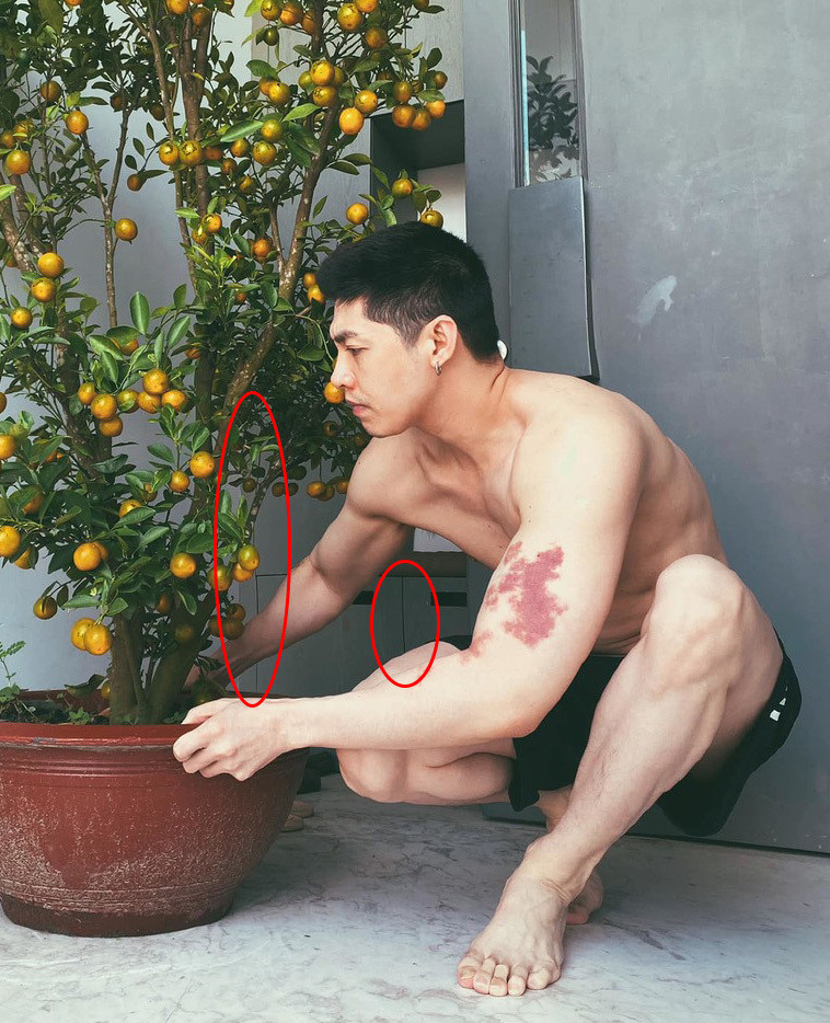 Han Sara khoe vòng eo con kiến, netizen “cà khịa” bức ảnh méo tường của Noo Phước Thịnh ảnh 3