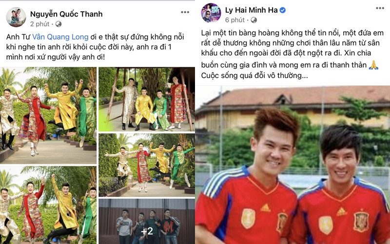 Ưng Hoàng Phúc bàng hoàng, Nhật Tinh Anh suy sụp khi hay tin Vân Quang Long qua đời ảnh 2