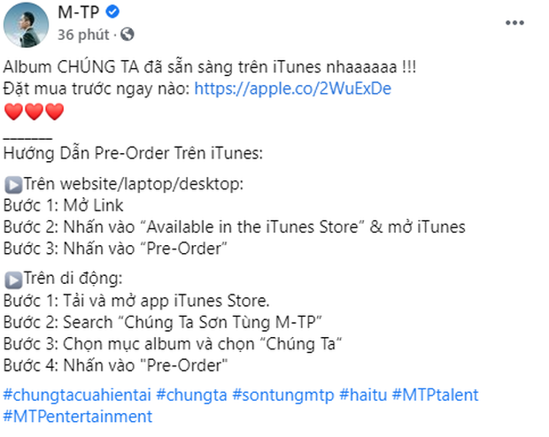 BLACKPINK 8 bài vẫn còn dài, album sắp ra mắt của “sếp” Sơn Tùng chỉ vỏn vẹn 3 bài hát ảnh 1