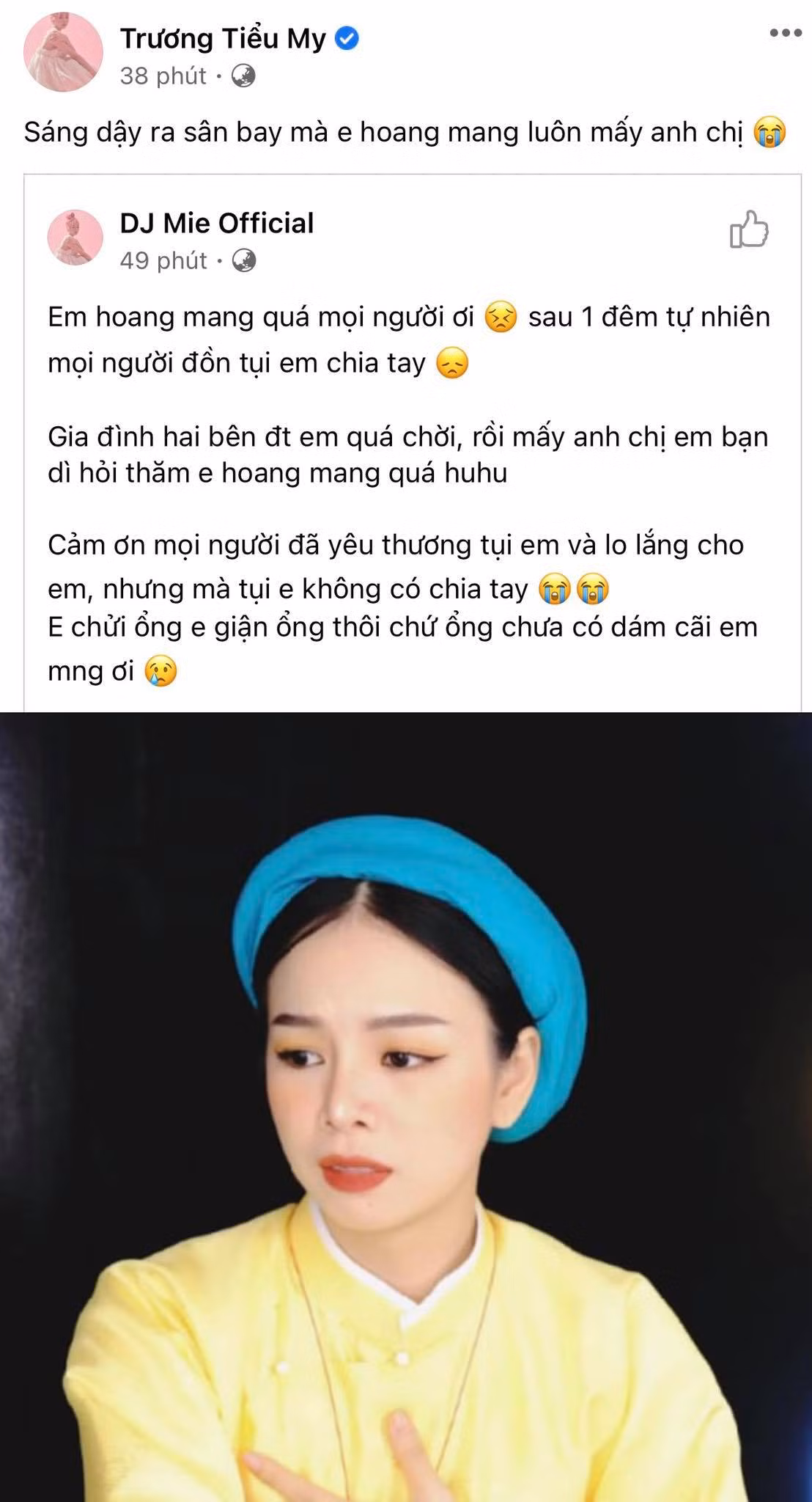 DJ Mie lên tiếng khẳng định không có chuyện chia tay Hồng Thanh như netizen đồn đoán ảnh 3