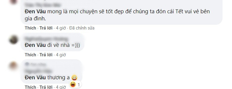 Người hâm mộ thể hiện sự thích thú trước màn "đổi lyric" của Đen Vâu. Đen Vâu gửi lời nhắn nhủ đến quê nhà khi dịch lại diễn biến phức tạp: “Khoan về nhà” ảnh 5