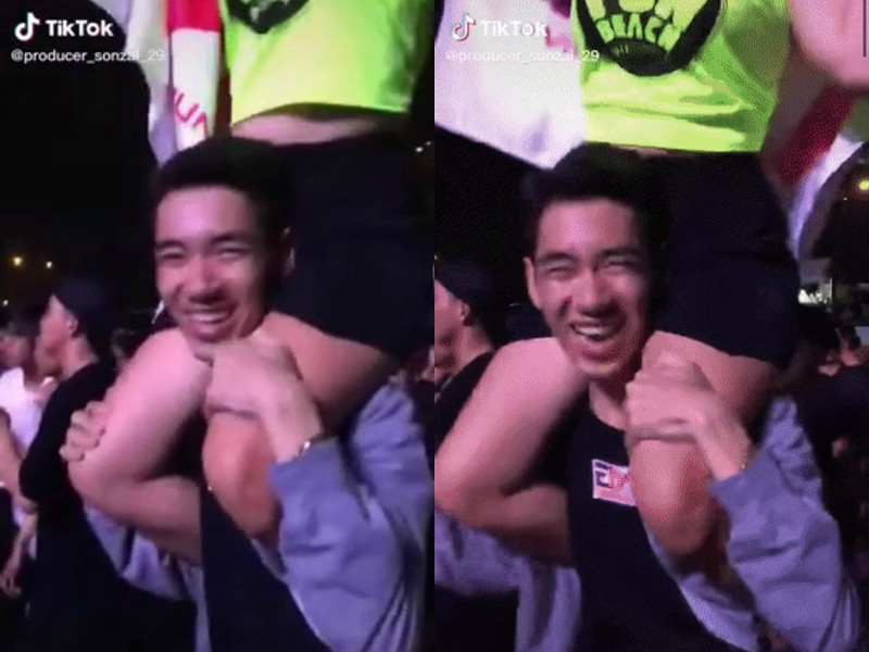 Clip K-ICM kiệu một cô gái trên vai “quẩy” nhiệt tình “gây bão” cộng đồng mạng ảnh 1