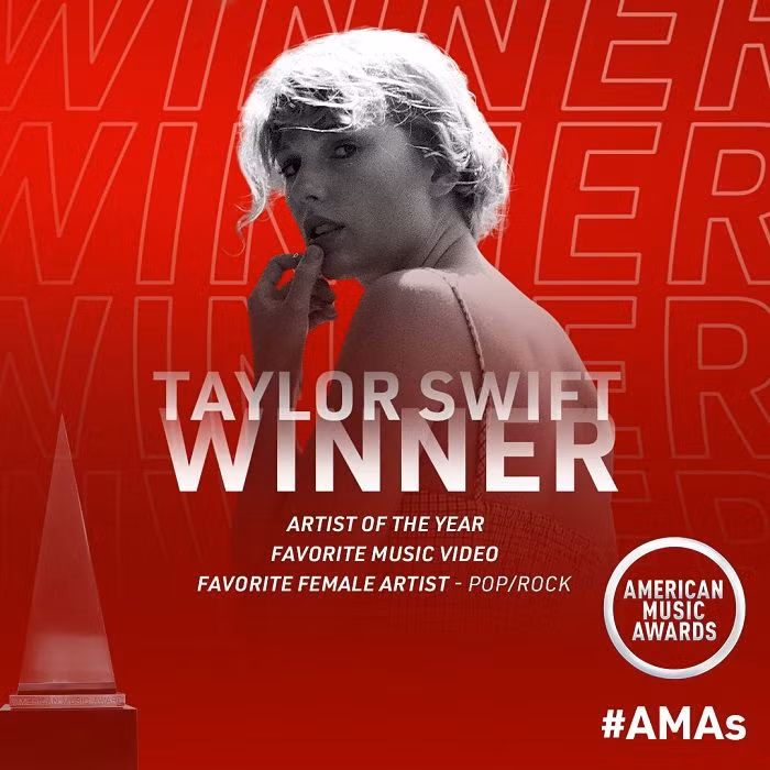 BTS, Taylor Swift, The Weeknd và Justin Bieber “càn quét” giải thưởng AMAs ảnh 1