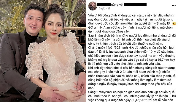 Huỳnh Anh liên tiếp “gặp phốt” đầu năm, lần đầu nói rõ về lùm xùm trả nhẫn cầu hôn ảnh 1