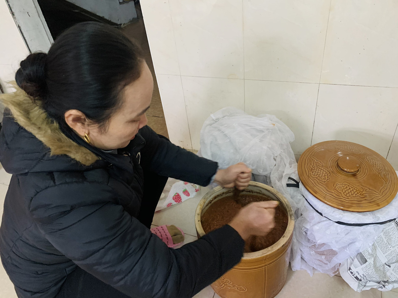 Mùa rươi, hương vị ngày Tết ảnh 1