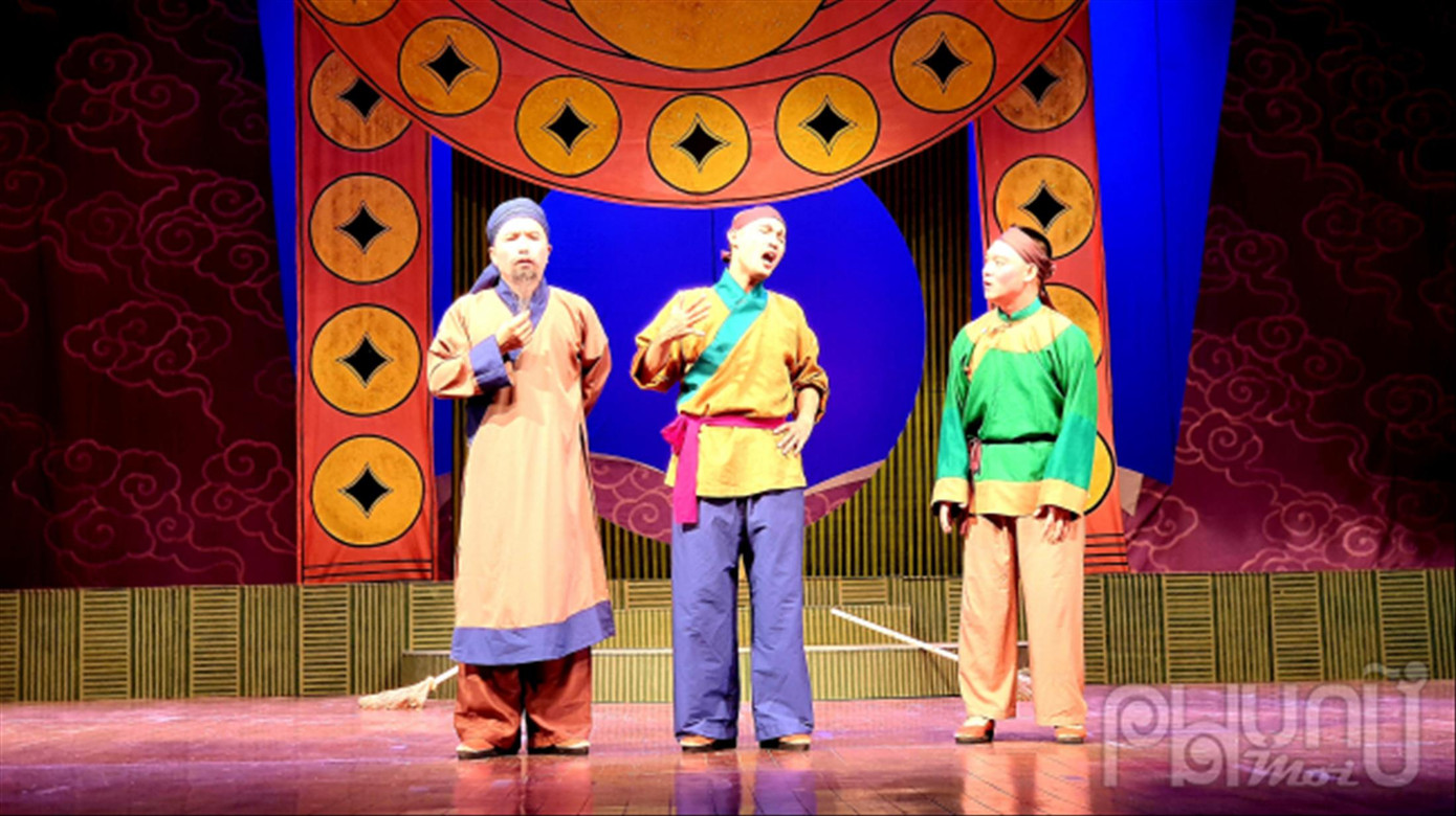 Xem 'Thần giữ của' phiên bản chèo 2020: Thà rằng chẳng có thì thôi… ảnh 1