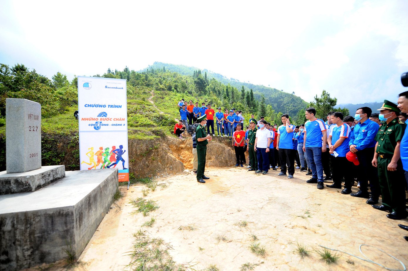 Sải bước vì cộng đồng nơi địa đầu Tổ quốc ảnh 1
