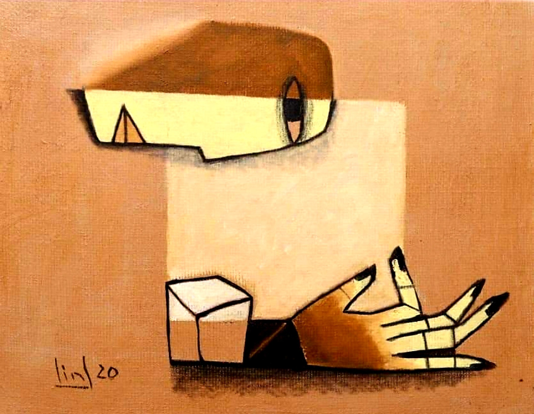 Tào Linh bán tranh như đi câu ảnh 1