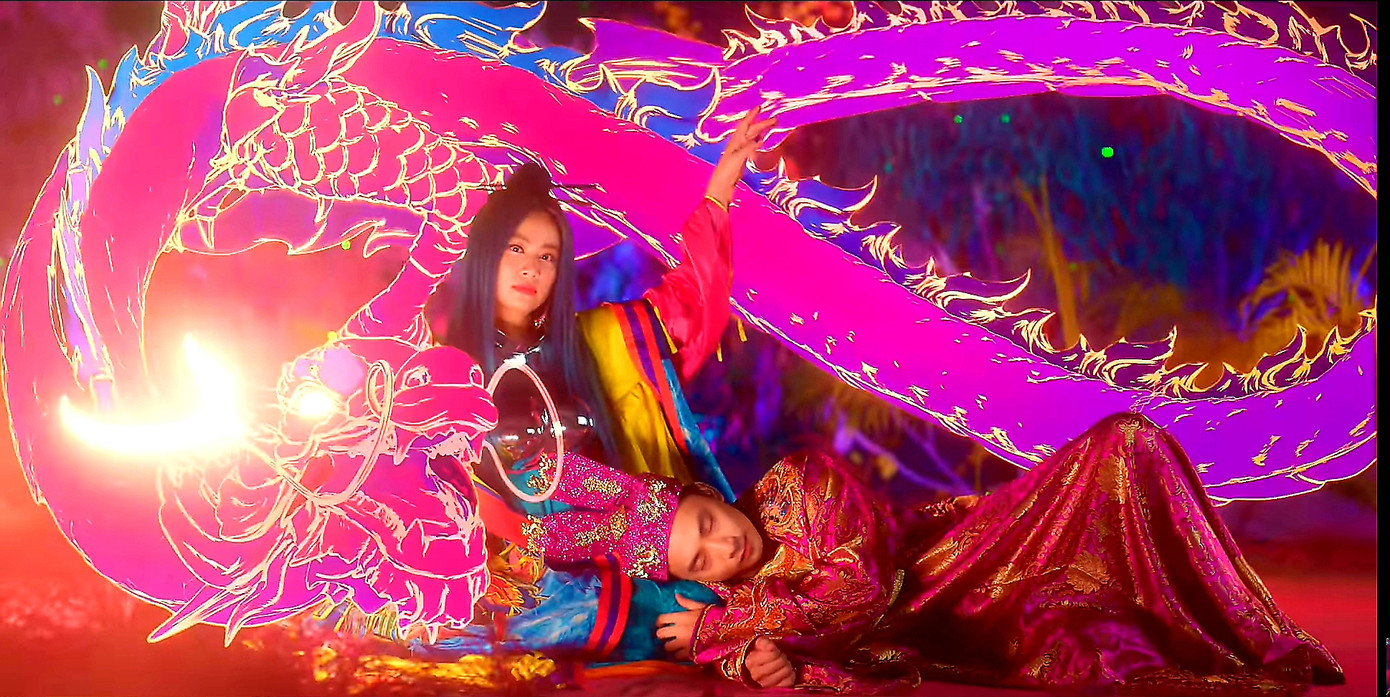 Tranh Hàng Trống của Linh 'bà già' ảnh 1