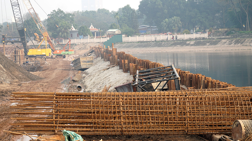 Cận cảnh công trình cầu vượt hồ Linh Đàm xóa điểm ùn tắc lớn nhất Hà Nội ảnh 8