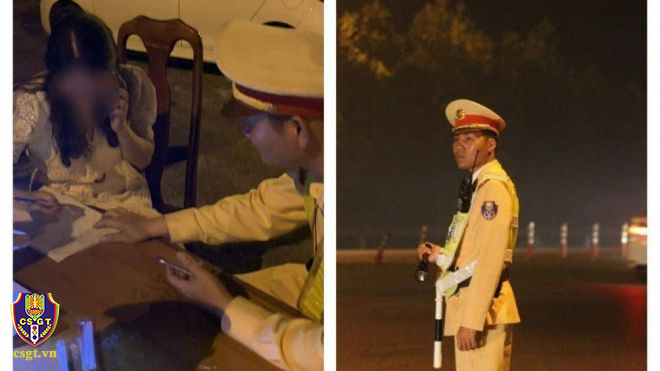 Tước bằng 11 tháng nữ tài xế vi phạm nồng độ cồn trên cao tốc ảnh 4