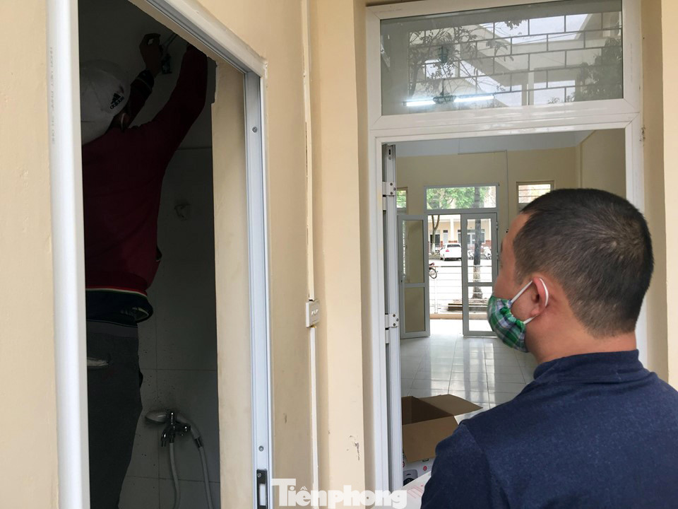 Khu cách ly có sức chứa hàng nghìn người trong trường Đại học ở Hà Nội có gì? ảnh 8