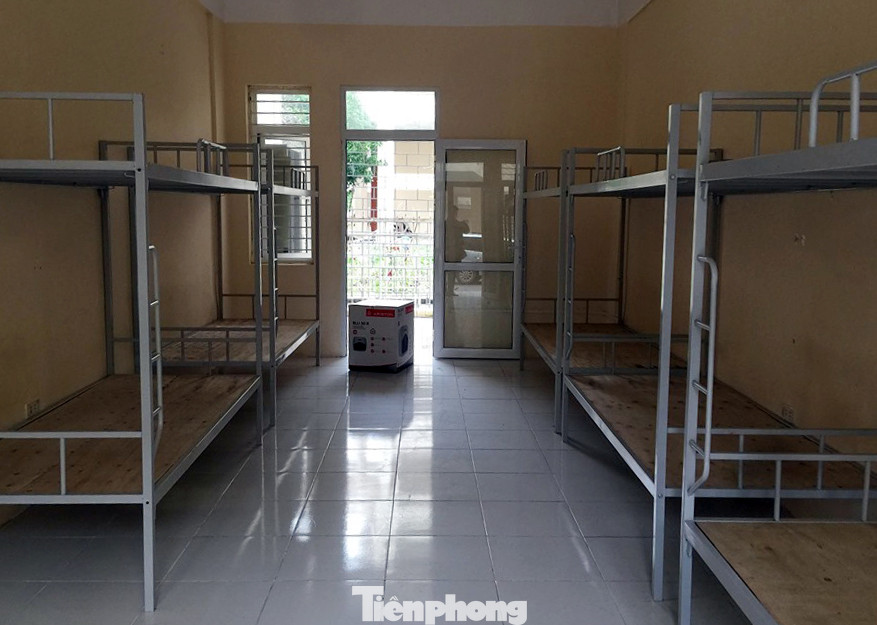 Khu cách ly có sức chứa hàng nghìn người trong trường Đại học ở Hà Nội có gì? ảnh 7