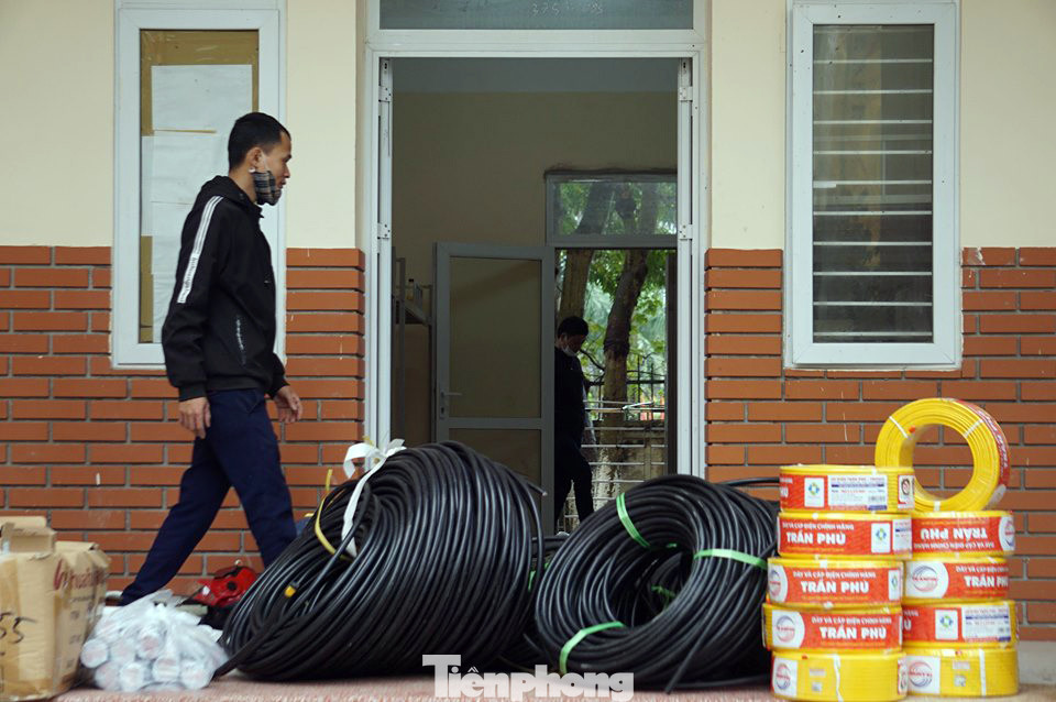 Khu cách ly có sức chứa hàng nghìn người trong trường Đại học ở Hà Nội có gì? ảnh 5