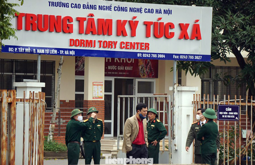 Khu cách ly có sức chứa hàng nghìn người trong trường Đại học ở Hà Nội có gì? ảnh 2