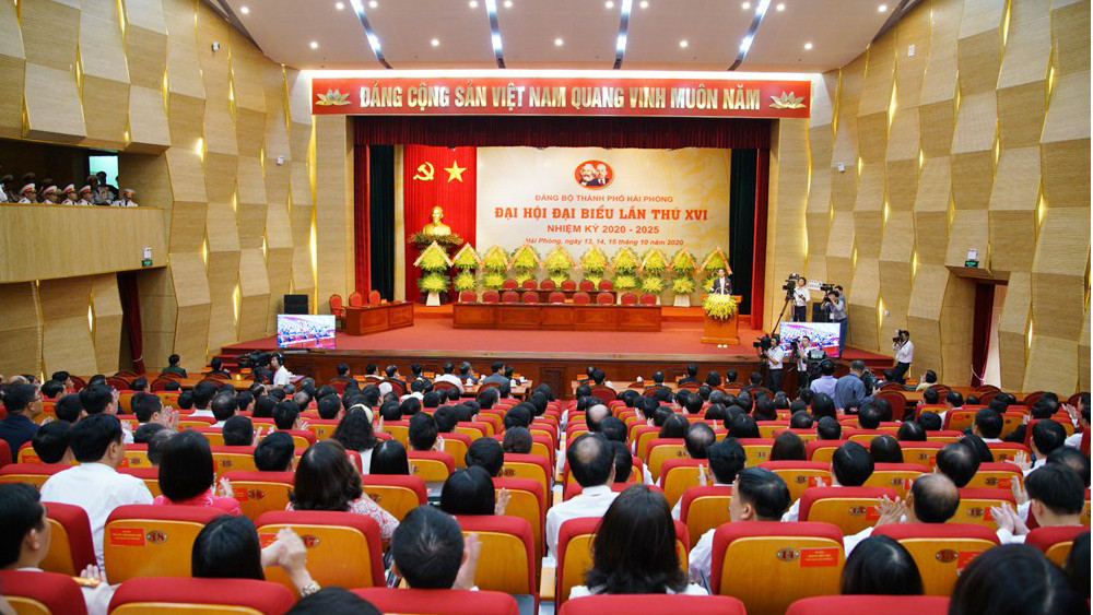 Hình ảnh phiên trù bị Đại hội Đảng bộ thành phố Hải Phòng ảnh 1