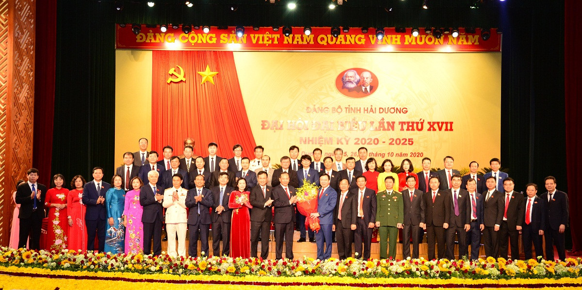Chi tiết Ban Thường vụ Tỉnh ủy Hải Dương khóa mới ảnh 1