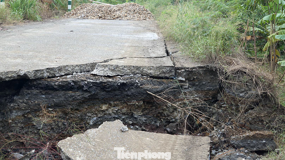 Cận cảnh 'hố tử thần' ở huyện Thủy Nguyên, Hải Phòng ảnh 5