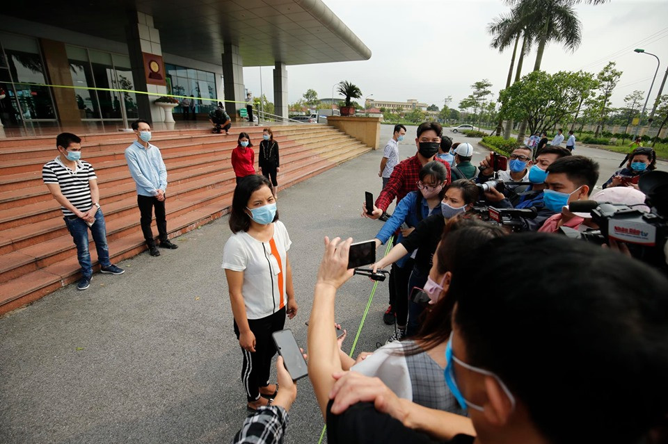 6 ca mắc COVID-19 khỏi bệnh, xuất viện tại BV Bệnh Nhiệt đới TƯ ảnh 4
