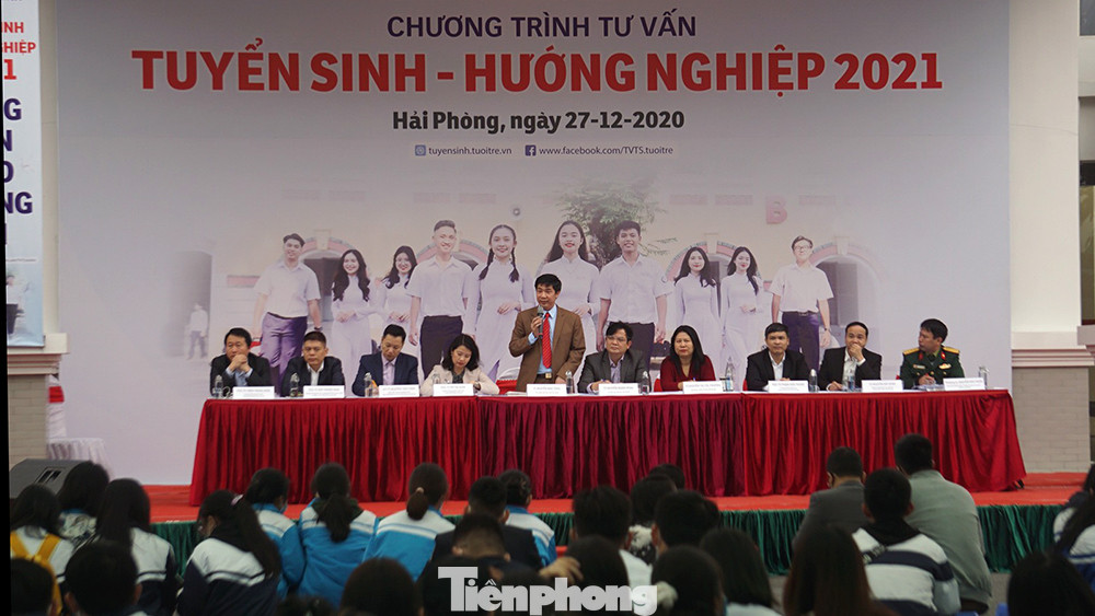 Giải đáp tuyển sinh, hướng nghiệp năm 2021 cho gần 6.000 học sinh ở Hải Phòng ảnh 2
