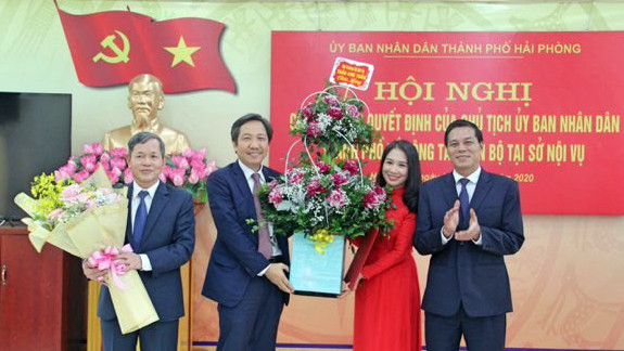 Hải Phòng tiếp nhận, bổ nhiệm 5 Giám đốc Sở ảnh 1