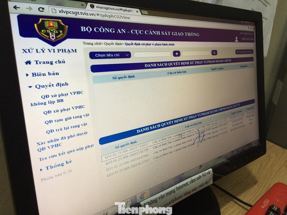 Hàng nghìn lượt vi phạm, chỉ một người nộp phạt qua mạng ở Hà Nội ảnh 2