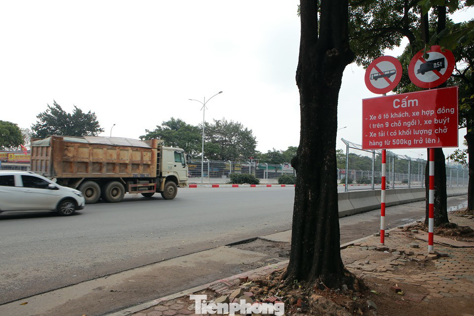 Xe 'hổ vồ', ô tô khách phớt lờ lệnh cấm, đi vào đường đua F1 ảnh 2