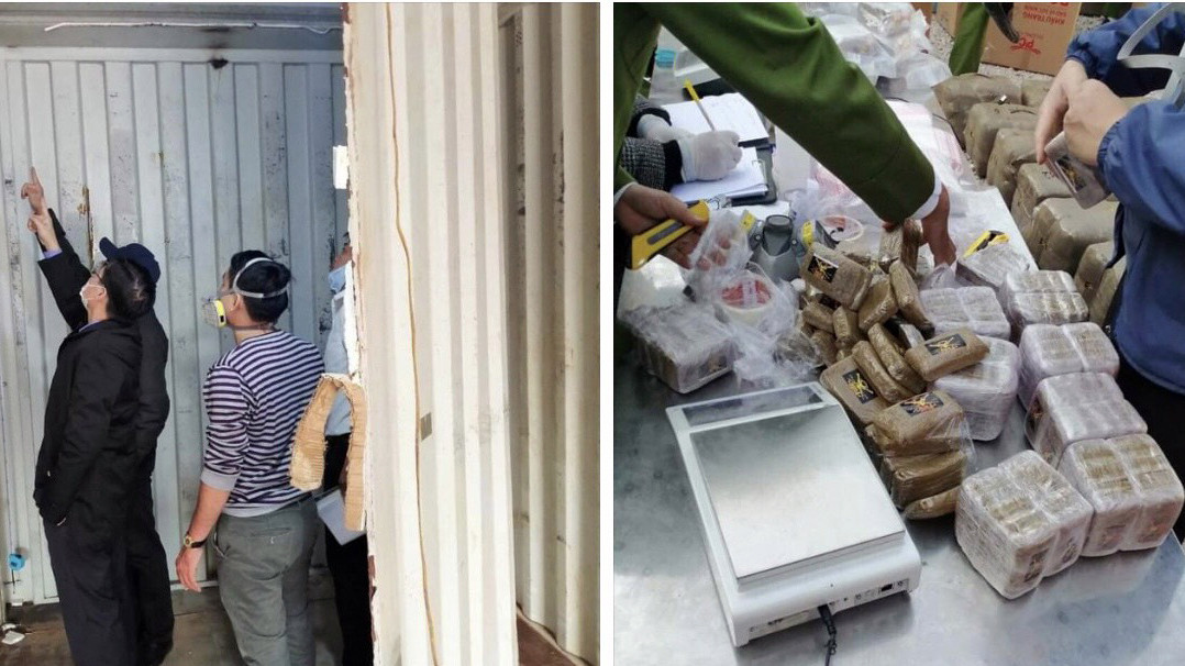 Thu giữ hơn 665kg nhựa cần sa giấu trong vỏ container ở Hải Phòng ảnh 1