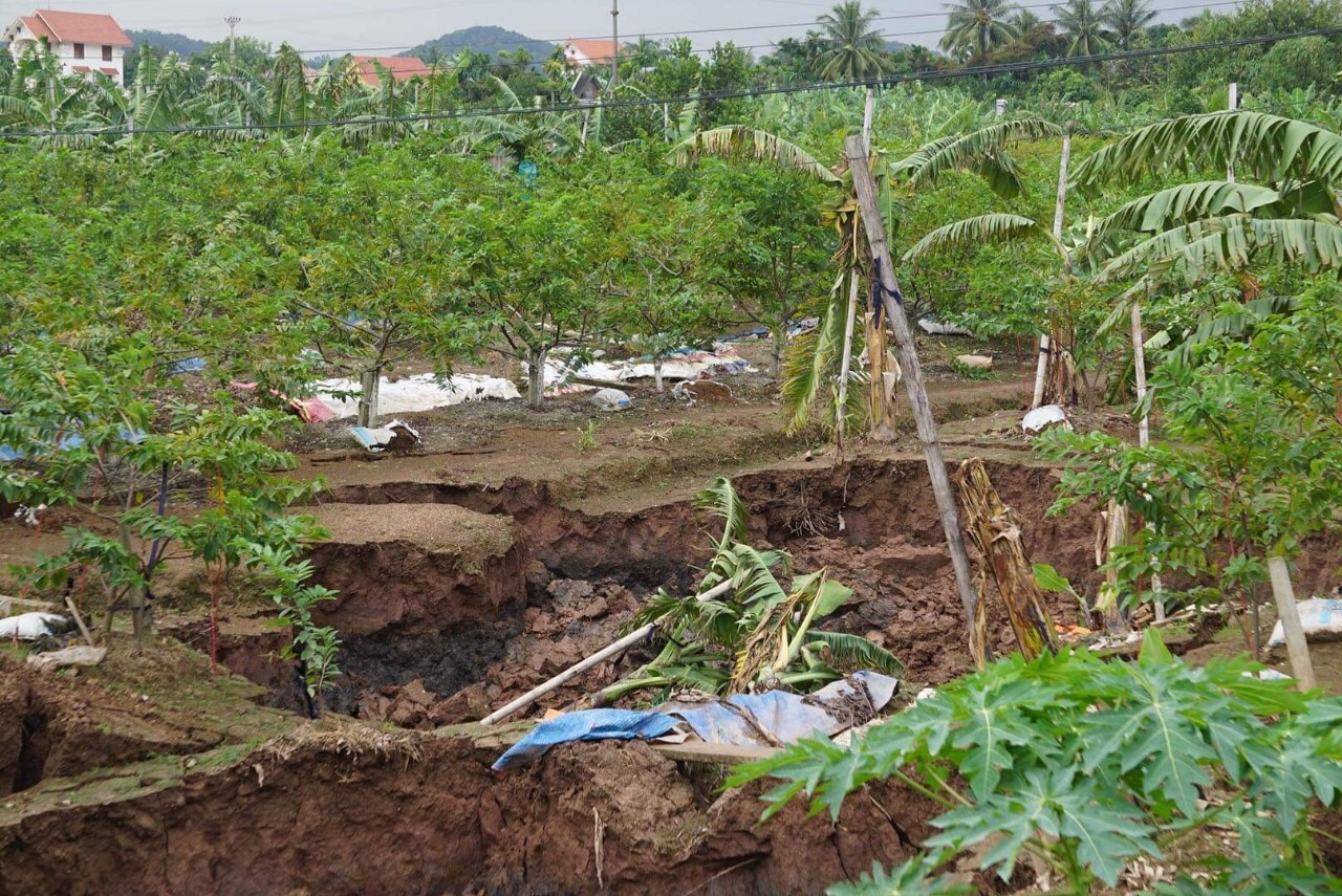Xuất hiện ‘hố tử thần’ tại huyện Thuỷ Nguyên, Hải Phòng ảnh 2