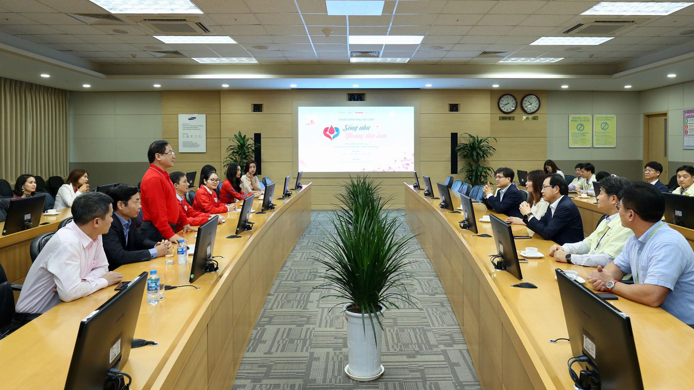 Chủ nhật Đỏ lần thứ XII - năm 2020 đến Samsung Thái Nguyên ảnh 2