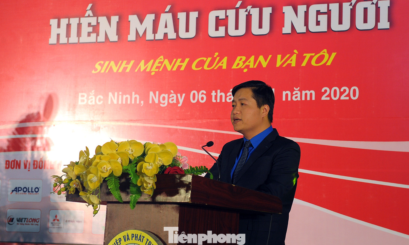 Rộn ràng ngày hội hiến máu Chủ nhật Đỏ tại Bắc Ninh ảnh 2