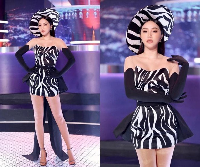 Hoà Minzy diện váy đỏ đen huyền bí; Chi Pu thăng hạng nhan sắc nhờ cách phối đồ sang chảnh ảnh 15