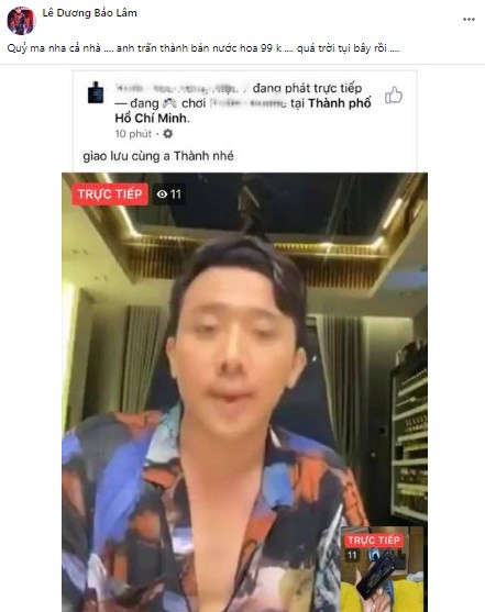 Trấn Thành mà phải đi bán nước hoa 99K? ảnh 23