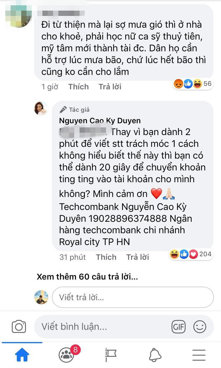 Bị chỉ trích vì không ủng hộ miền Trung, Kỳ Duyên và Ngọc Trinh đáp trả anti fan cực khéo ảnh 17