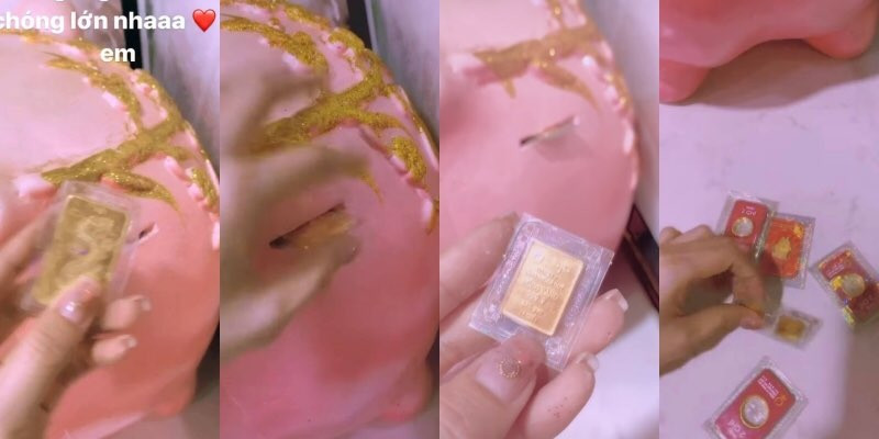 Ngọc Trinh chơi lớn nuôi heo đất bằng vàng; Diện váy đỏ đi tiệc, Bảo Thi vô cùng quyến rũ ảnh 10