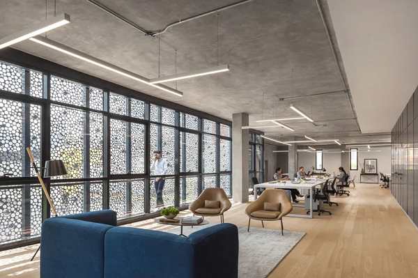 Sốc với tòa nhà mặt tiền bao phủ lớp thép uốn lượn độc đáo ảnh 5