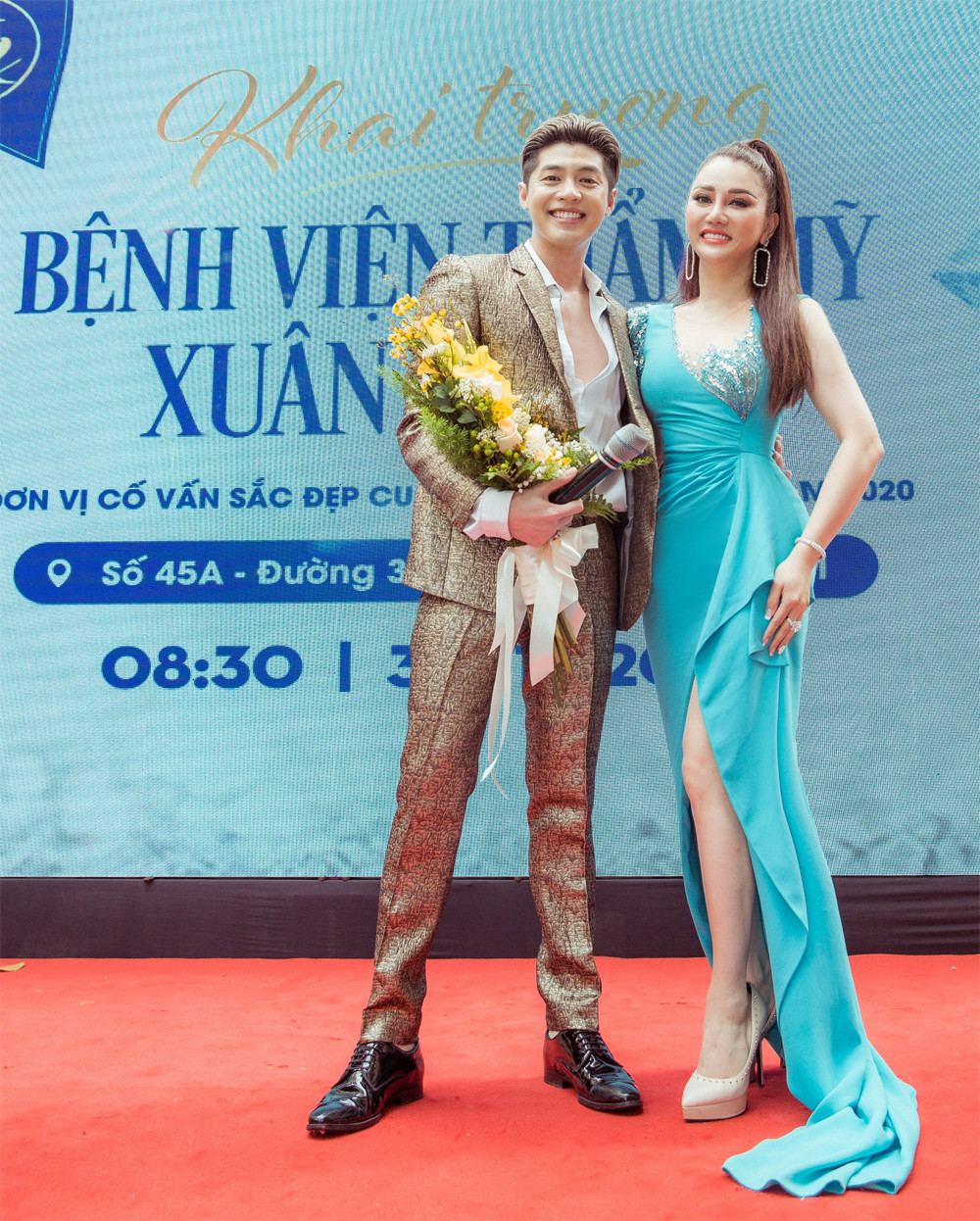 Noo Phước Thịnh cùng dàn mỹ nhân Vbiz hội tụ tại đại tiệc thẩm mỹ ở Tp.HCM ảnh 1