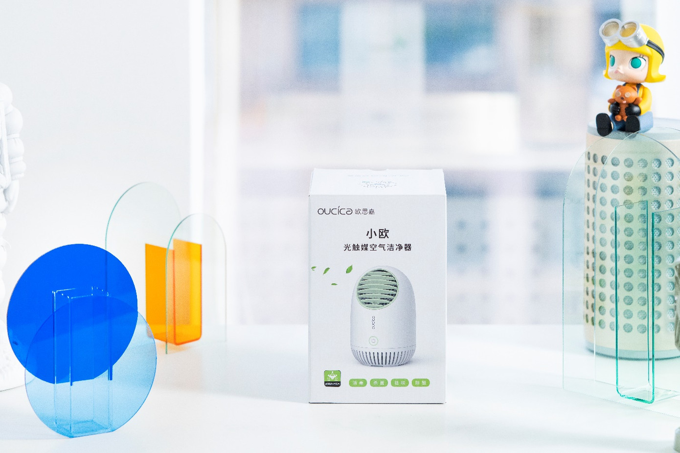 Máy lọc không khí 'nhỏ mà có võ': phân hủy luôn vi khuẩn ảnh 1