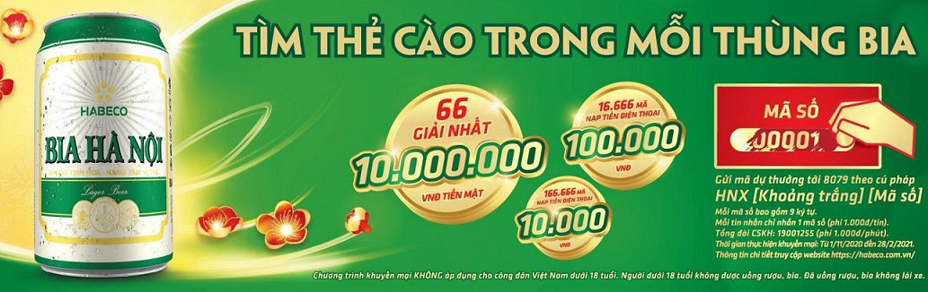 Habeco tung chương trình giải thưởng trị giá 20 tỷ ‘câu’ khách sắm Tết ảnh 2