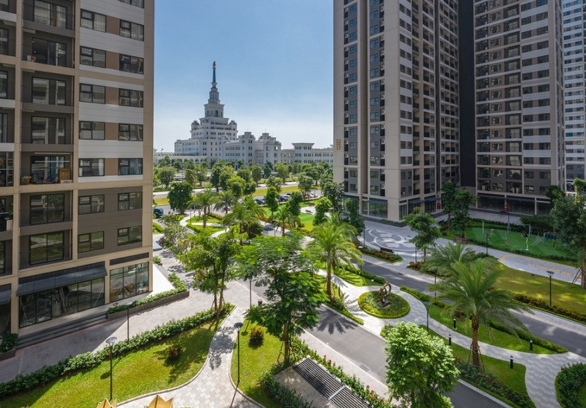 “Bộ tứ sắc xanh” độc đáo có 1-0-2 của thành phố biển hồ Vinhomes Ocean Park ảnh 3