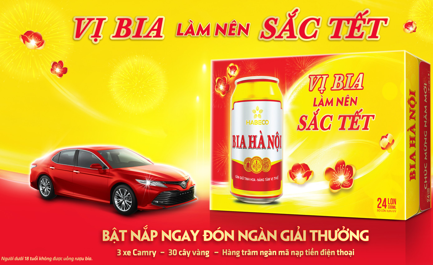 Habeco tung chương trình giải thưởng trị giá 20 tỷ ‘câu’ khách sắm Tết ảnh 1