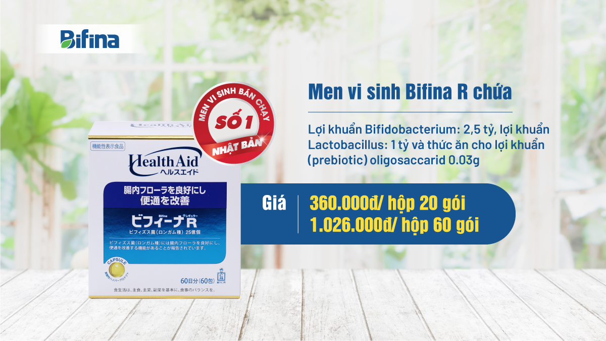 Bifina là gì? Các loại men vi sinh Nhật Bản ảnh 2