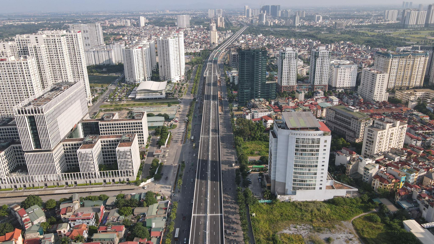 Khánh thành đường trên cao nối Mai Dịch với cầu Thăng Long ảnh 9