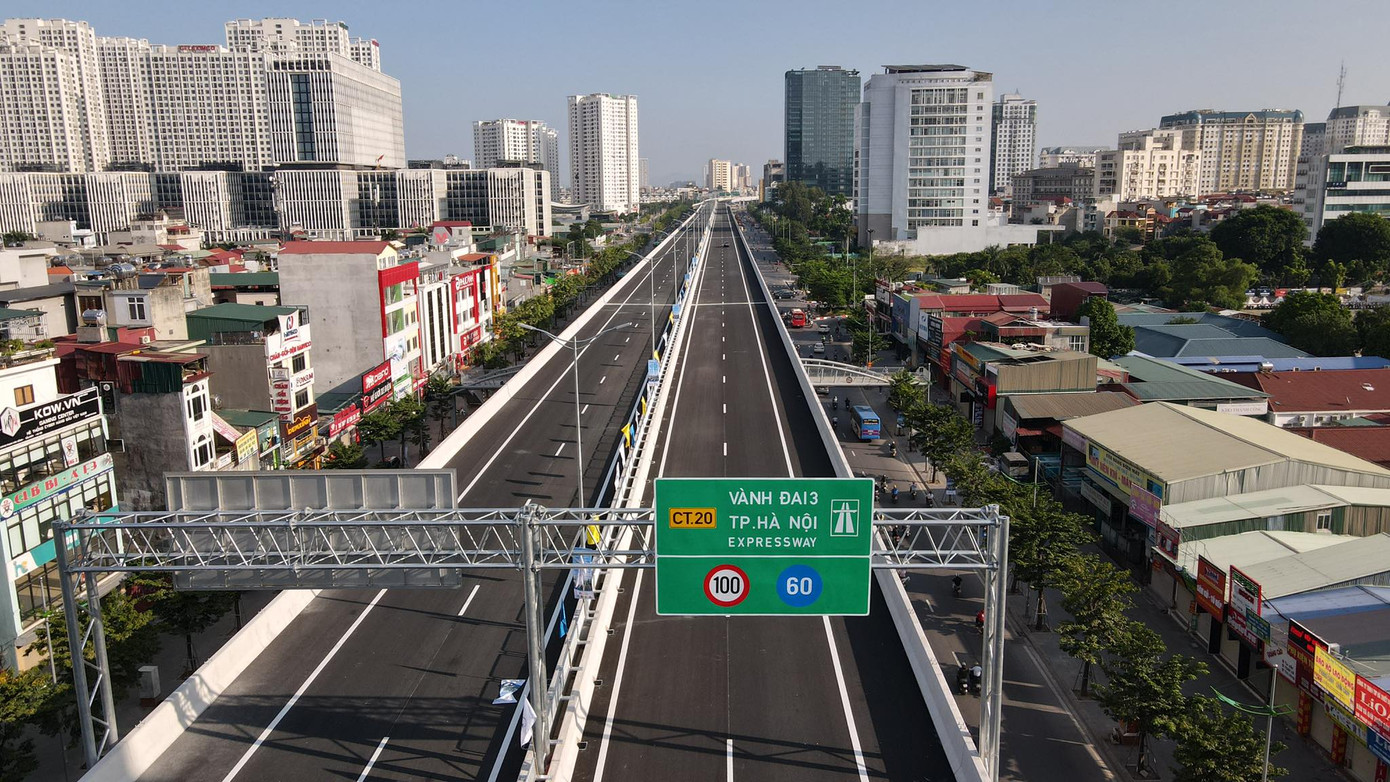 Khánh thành đường trên cao nối Mai Dịch với cầu Thăng Long ảnh 8