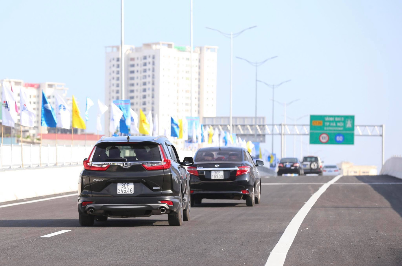 Khánh thành đường trên cao nối Mai Dịch với cầu Thăng Long ảnh 6