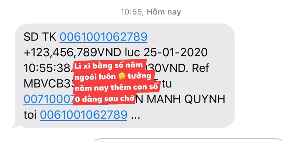 Phan Mạnh Quỳnh lì xì tiền ‘khủng’ cho người yêu ảnh 4