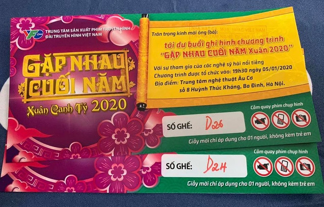 7,3 triệu đồng cặp vé chương trình ‘Gặp nhau cuối năm’ trên chợ mạng ảnh 1