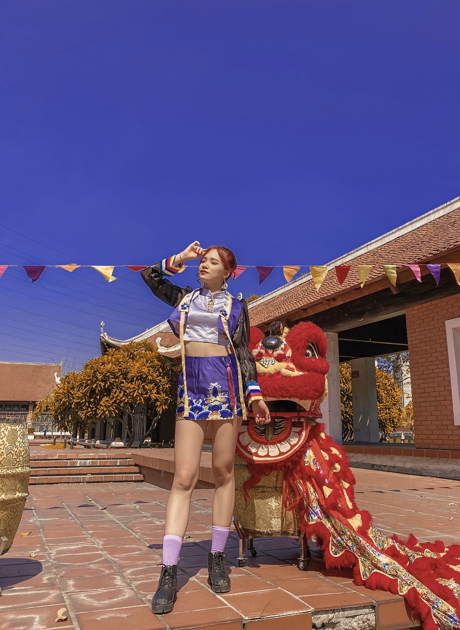 Học BLACKPINK nhảy “How You Like That” với trang phục cách tân, nhóm nhảy B-Wild gây “bão“ ảnh 4