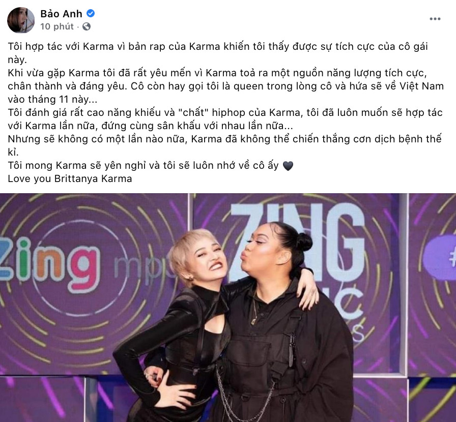 Cộng đồng mạng hoang mang trước thông tin nữ vlogger Brittanya Karma qua đời vì COVID-19 ảnh 2