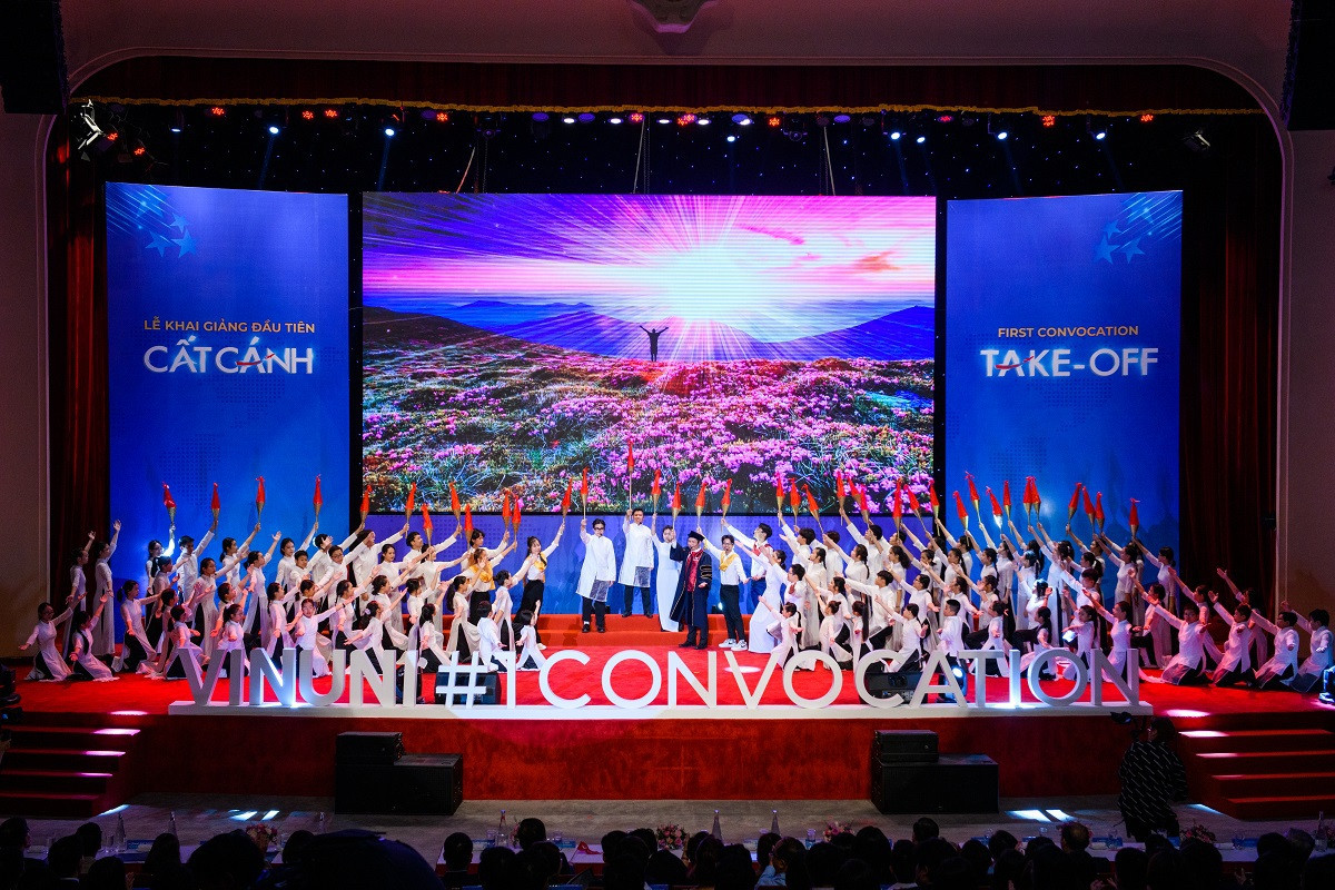 Lễ khai giảng đầu tiên ở trường Đại học VinUni đã diễn ra như thế nào? ảnh 4